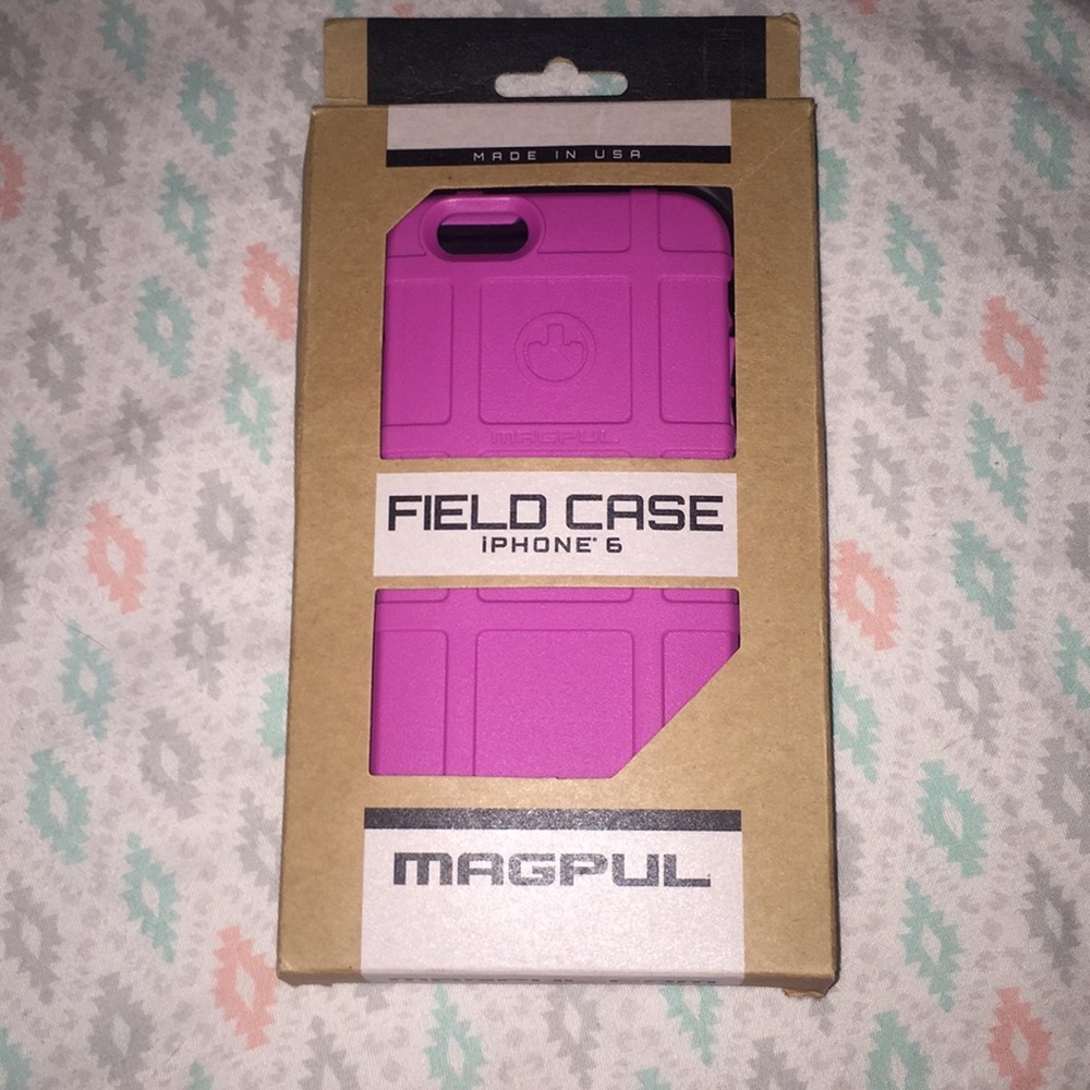 iPhone 6 pink field case